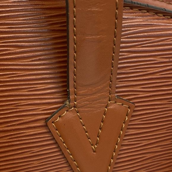 Louis Vuitton Epi Shoulder Bag Saint-Jacques Shopping M52263 Kenya Brown Pre-own - Picture 8 of 16